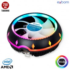 Cooler para Processador Universal RGB CP-M600 Exbom